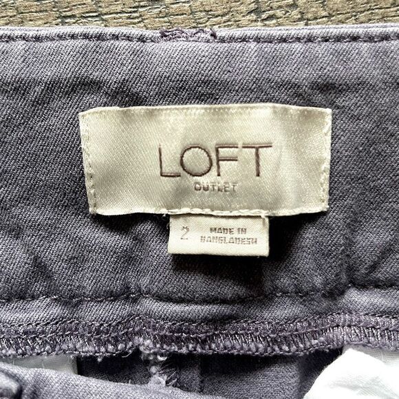 LOFT, Women’s, Light-Purple, Cropped, Skinny Jeans. Size 2. - Picture 3 of 5